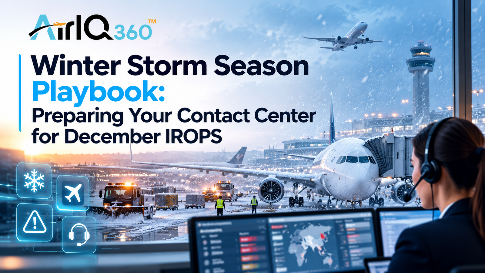 Winter Storm IROPS Playbook for Airline Contact Centers
